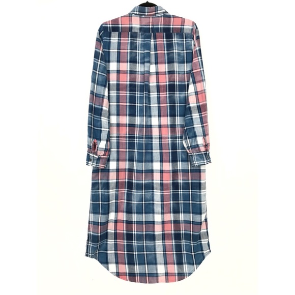 CURRENT/ELLIOTT The Long Shirt Dress | Multi - Picture 4 of 5